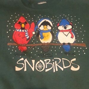Snowbirds pullover sweater